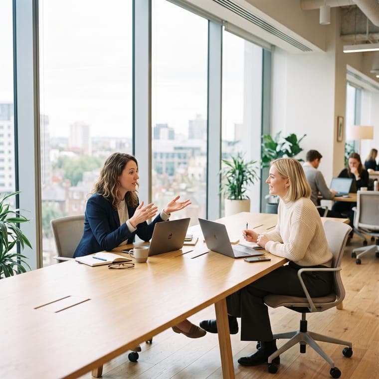 An office photograph sized for a LinkedIn post
